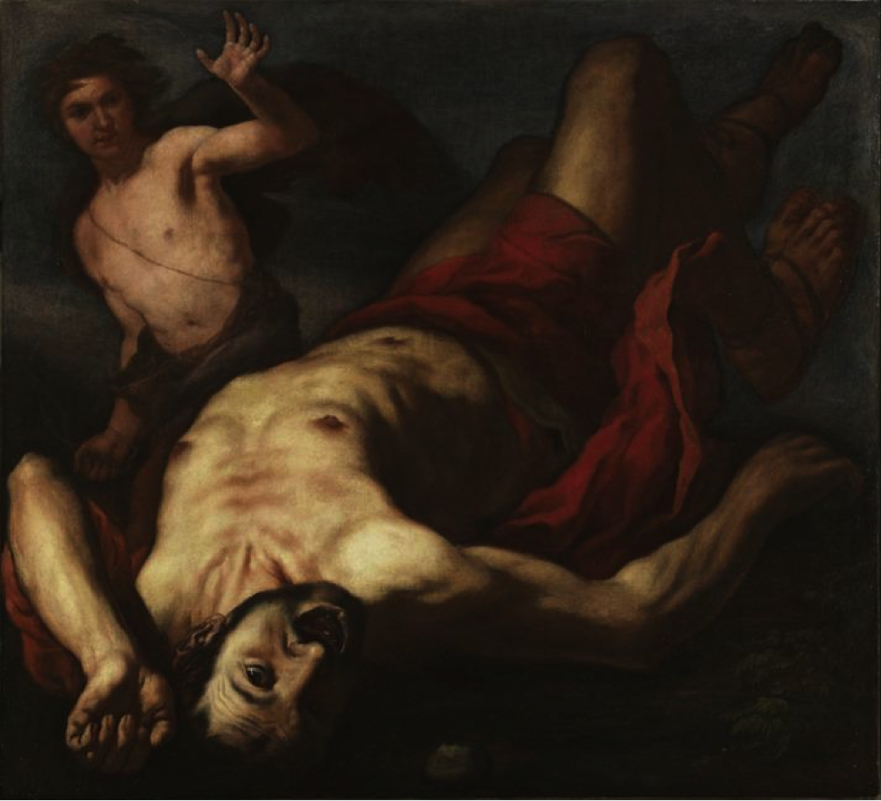 Antonio Zanchi (1631-1722), "David and Goliath"